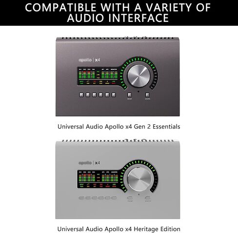 Audio Interface Case Compatible with Universal Audio Apollo x4 Gen 2 Essentials with Strap UA Apollo x4 Heritage Edition daily protection in Saudi Arabia