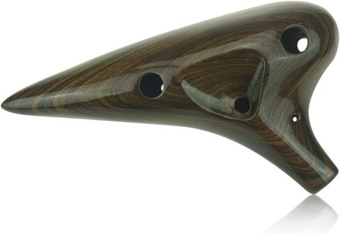 12 Hole Wooden Ocarina Alto C Sandalwood WD12003 in Kuwait