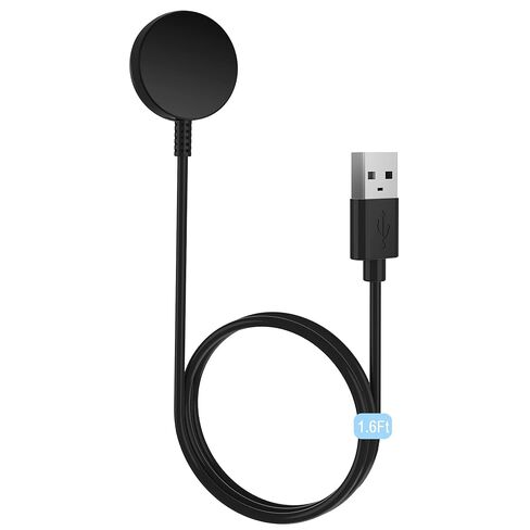 Upgrade 2 Pack 3.3ft Samsung Watch Charger, Magnetic Fast Charging Cable Galaxy Watch Charger Dock for Galaxy Watch 8/8 Classic/Ultra/7/6/6 Classic/5/5 Pro/4/4 Classic/3/FE/Active 1/Active 2 in Saudi Arabia