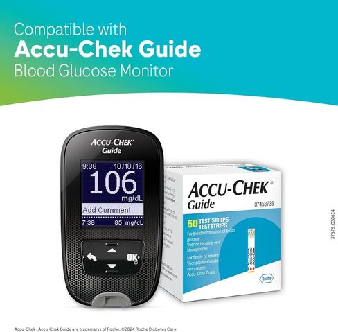 ACCUCHEK Guide Test Strips 50ct (Pack of 1) in Kuwait