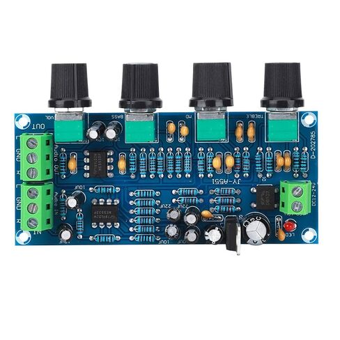 NE5532 Amplifier Tone Board High Performance Single Power Supply Preamp Module with Treble Midrange Bass Volume Control for Audio Enthusiasts and DIY Projects in Saudi Arabia
