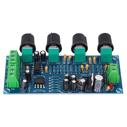 NE5532 Amplifier Tone Board High Performance Single Power Supply Preamp Module with Treble Midrange Bass Volume Control for Audio Enthusiasts and DIY Projects in Saudi Arabia