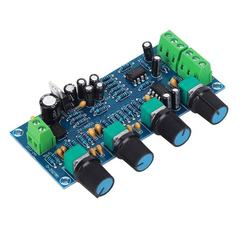 NE5532 Amplifier Tone Board High Performance Single Power Supply Preamp Module with Treble Midrange Bass Volume Control for Audio Enthusiasts and DIY Projects in Saudi Arabia