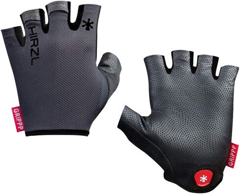 قفازات HIRZL Grippp Light SF الجلدية للدراجات، إصبع قصير، مسامي، خفيف الوزن للغاية، مقاوم للعرق والماء والتآكل، مريح، متين، MTB، الطريق، الجبال، ركوب الدراجات، التكنولوجيا السويسرية in Kuwait