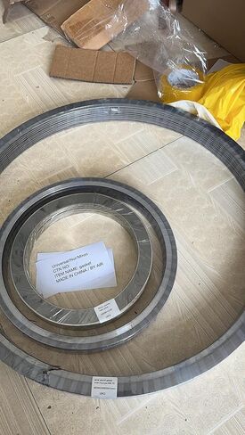 حشية جرح حلزونية من Gemmy Heart Not ASME مع حلقة داخلية SS304، مملوءة بالجرافيت، 5 قطع 1 1/4 بوصة DN32 (5 قطع 1 1/4 بوصة DN32) in Kuwait