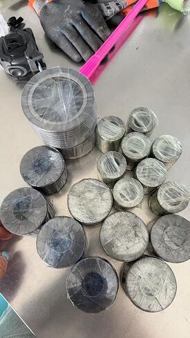 حشية جرح حلزونية من Gemmy Heart Not ASME مع حلقة داخلية SS304، مملوءة بالجرافيت، 5 قطع 3/4 بوصة DN20 (5 قطع 3/4 بوصة DN20) in Kuwait