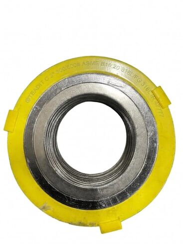 3" Spiral Wound Gasket 300/600# Class | 316L Stainless Steel Winding | Flexible Graphite Filler | 316L SS Inner Ring | Carbon Steel Outer Ring | Raised Face Flange Gasket in Saudi Arabia