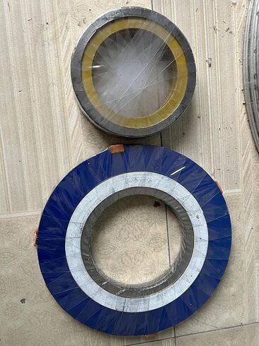Gemmy Heart Not ASME Spiral Wound Gasket with SS304 Inner Ring,Graphite Filled,5Pcs 18" DN450 (5Pcs 18" DN450) in Kuwait
