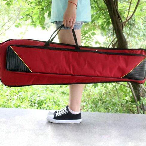Generic Trombone Bag Waterproof Oxford Cloth Gig Bag with Thick Padding Large Capacity Musician Storage Backpack for 33.46 Inch Trombone Protection and Transport in Saudi Arabia