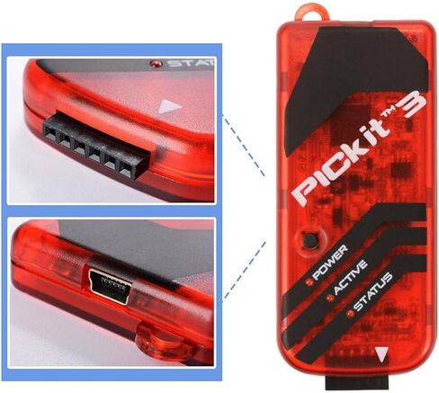 PICKIT3 PIC Kit3 Simulator PICKit 3 Programmer Emluator USB Cable Dupond Wire لتطوير البرامج وتصحيح الأخطاء وتطوير برامج وأجهزة الكمبيوتر in Kuwait