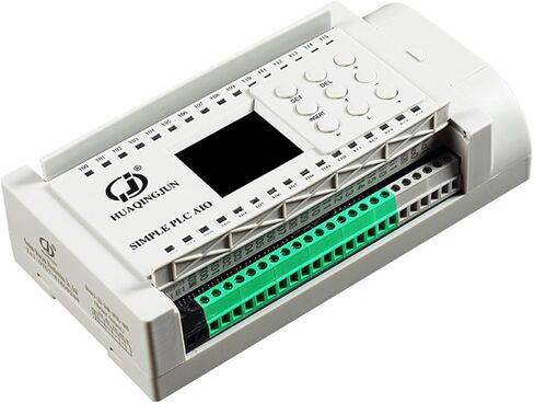 16-in 8-Out Relay Output PLC Analog Inputs Outputs 0-20 0-10V with RS485 Programmable PLC for Touch Screen (Size : Analog 0-10V Type) in Saudi Arabia