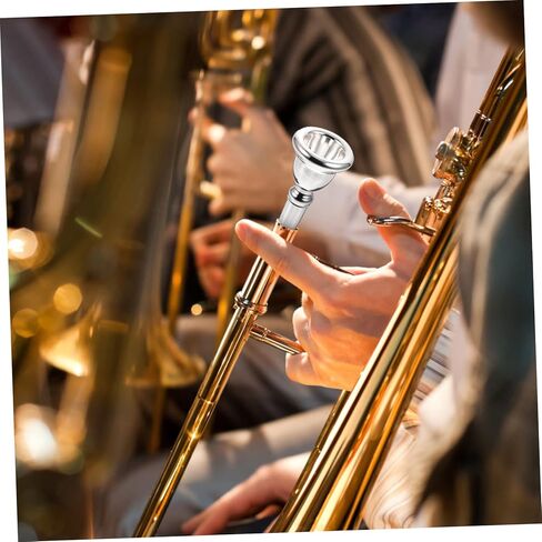 Totority Euphonium Mouthpiece Construction Smooth for Comfortable Play Replacement Accessory for Musicians and Beginners in Saudi Arabia