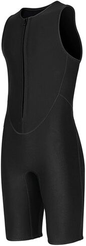 2mm Sleeveless Wetsuit for Women, Neoprene Shorty Diving Suit with Front Zipper, for Snorkeling Swimming Surfing Water Sports in Saudi Arabia