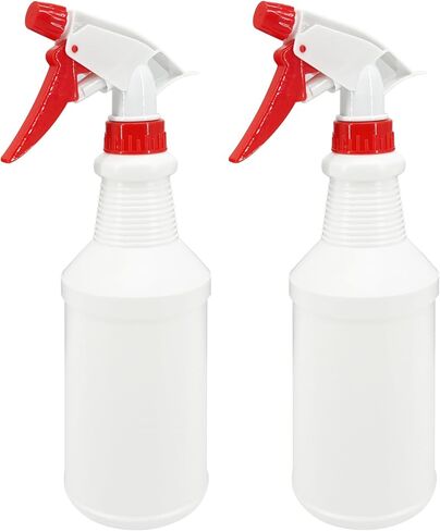 2 Pack 16 Oz Spray Bottles,Adjustable Empty Spray Bottle for Cleaning Solutions,Refillable Spray Bottle,Spray Bottle Bulk for Garden,Plants,Water,Kitchen and Commercial in Saudi Arabia
