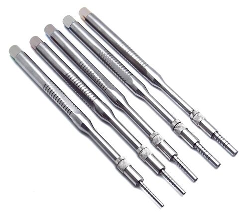 Osteotomes Straight Tip Dental Bone Spreading Adjustable Screws Implant 5 Pcs Instruments in Saudi Arabia