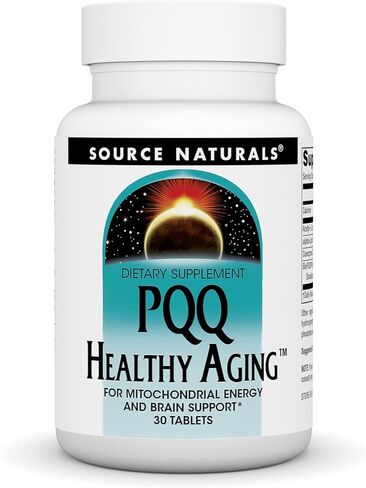 Source Naturals PQQ Healthy Aging - for Mitochondrial Energy & Brain Support - 60 Tablets in Saudi Arabia
