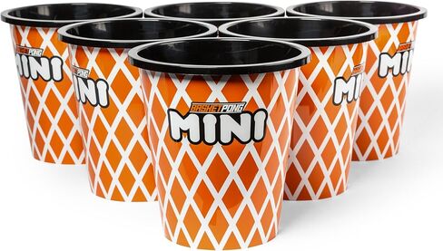 Mini – Yard Pong and Basketball Game with 12 Buckets, 2 Balls, Carrying Bag, and Air Pump – Outdoor Game for Lawn, Backyard, Beach, and Travel in Saudi Arabia