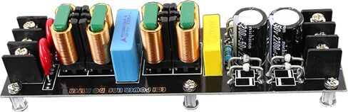 HiFi AC Power Line DC Filter Board – Audio Noise Suppression & Ripple Reduction Module, 2000W, 15A, SQ Flat Wire Inductor, Dual DC Blocker & EMI Filter, for Amplifier & DAC Systems in Saudi Arabia