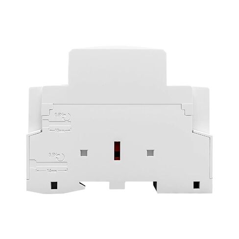 TOCT1-63 4P 63A Modular Contactor, 400V AC Coil, 50/60Hz, DIN Rail Household Electrical Contactor, CE Certified (AC 220V 2NO2NC) in Kuwait