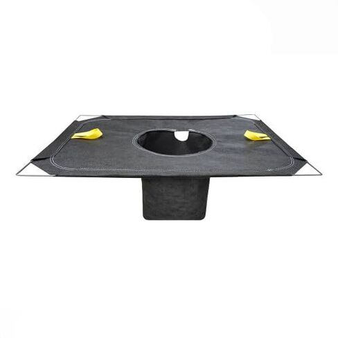 ENPAC Storm Sentinel Catch Basin Inserts, Cone Style, 25"x25" to 42"x42", Adjustable Steel Frame, Geotextile Fabric, Overflow Bypass Ports in Kuwait
