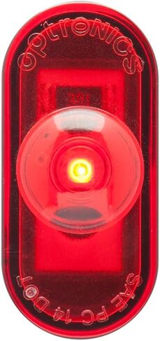 Optronics - MCL290RPG - علامة LED واحدة MINI RED .180 ميجابايت سلك PLG - (عبوة من قطعة واحدة) in Saudi Arabia