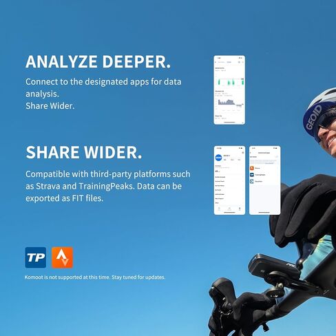 GEOID CC700 Pro 2.8" Color Touchscreen GPS Bike/Cycling Computer, Map Navigation with Re-Route Planning, WiFi Auto-Sync, ANT+/Bluetooth, Message Notification, IPX7 Waterproof, Free Indoor Training in Kuwait