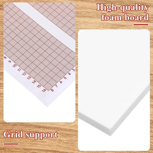 Insect Pinning Foam 6x6" Butterfly Spreading Boards Bug Pin Board EVA Foam Adjustable Insects Wings Spreading Boards Double Sided in Saudi Arabia