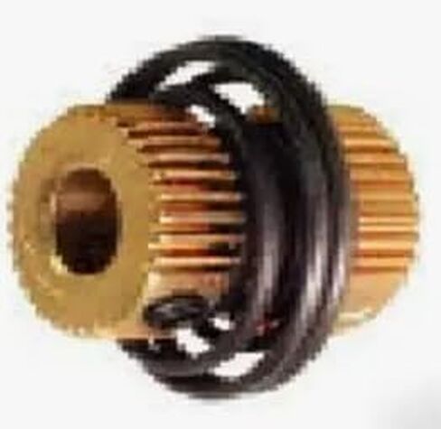 ثلاث عبوات - مجموعة اقتران ميكانيكية Crown 10010، قطر العمود 1/2 × 1/2 بوصة، ترس نحاسي Spiralink 10010 in Kuwait