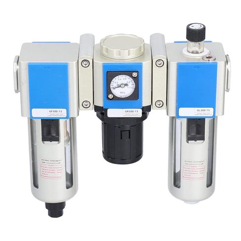 Pneumatic 1/2 PT Air Filter, Regulator & Lubricator Pneumatic Pressure Regulator Compressor 1.5MPa, Air, Air Compressor Accessories in Kuwait