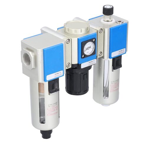 Pneumatic 1/2 PT Air Filter, Regulator & Lubricator Pneumatic Pressure Regulator Compressor 1.5MPa, Air, Air Compressor Accessories in Kuwait