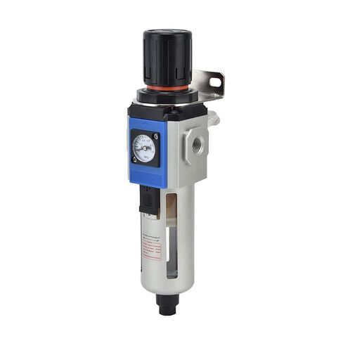 Air Compressor Filter, Aluminium Alloy Compressed Air Filter Regulator Air Compressor Regulator Air Pressure Regulator with 3 Kinds Drainage Modes for Equipment GFR300-08 in Saudi Arabia