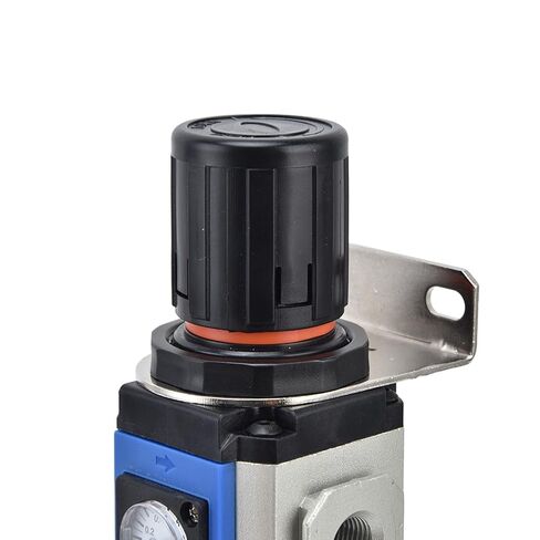 Air Compressor Filter, Aluminium Alloy Compressed Air Filter Regulator Air Compressor Regulator Air Pressure Regulator with 3 Kinds Drainage Modes for Equipment GFR300-08 in Saudi Arabia