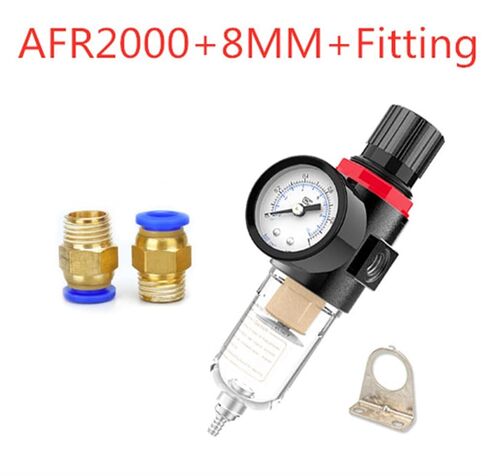 AFR-2000 منظم فلتر هوائي وحدة معالجة الهواء مفاتيح الضغط قياس AFR2000(AFR2000 PC8) in Kuwait