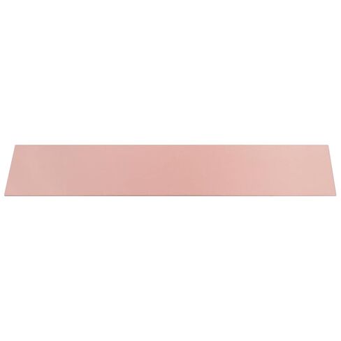 LEXININ Pure Copper Sheet Metal, 2.5 x 10 Inch, 18 Gauge, 1mm Thickness, 6 Pack in Saudi Arabia