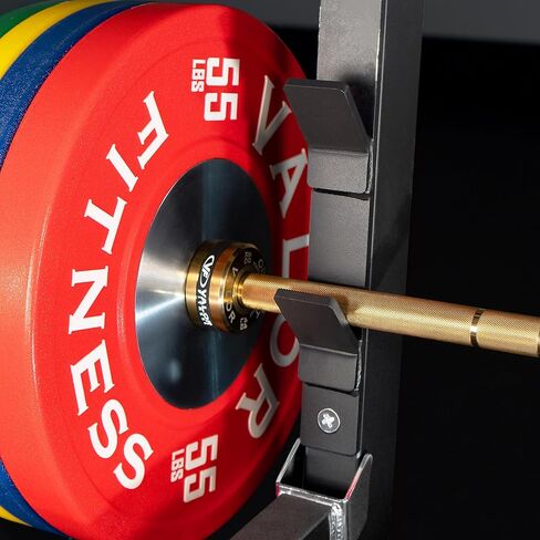 Valor Fitness Olympic Bench Press Station with Squat Rack – Adjustable Spotter Arms, Safety Catch, and Plate Storage – 500 lb Capacity for Home Gym Strength Training in Saudi Arabia