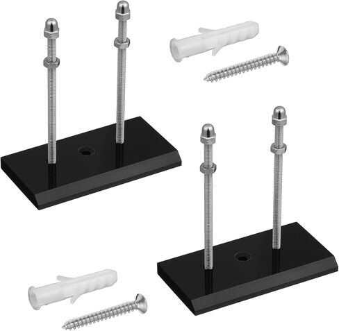 2 Pack kateboard Wall Mount, Skateboard Hanger with Installation Screws, Skateboard Deck Display Skateboards Rack in Saudi Arabia