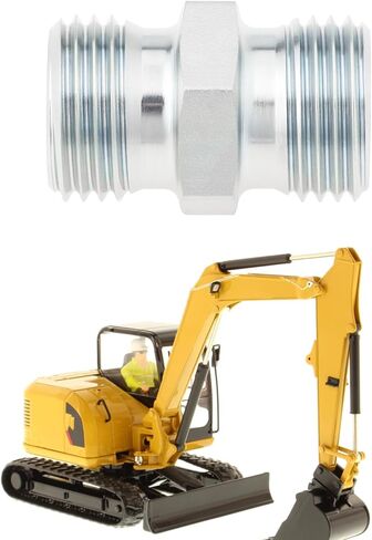 2Pcs M16x1.5 Hydraulic Fitting Union 5000s-08 Compatible with Chinese Mini Excavator in Kuwait
