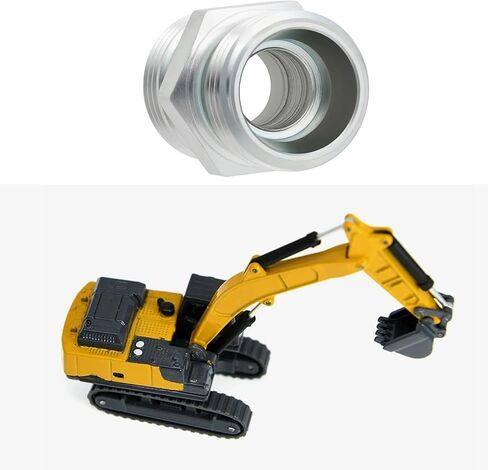 2Pcs M16x1.5 Hydraulic Fitting Union 5000s-08 Compatible with Chinese Mini Excavator in Kuwait