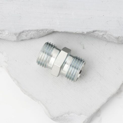 2Pcs M16x1.5 Hydraulic Fitting Union 5000s-08 Compatible with Chinese Mini Excavator in Kuwait