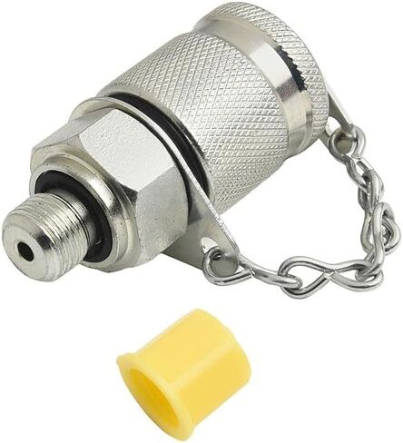 Hydraulic Test Adapter G1/8 Hydraulic Test Measuring Point Coupling Hose Fitting Adapter Galvanized Carbon Steel M16x2 For Pressure Monitoring Exhaust Sampling in Saudi Arabia