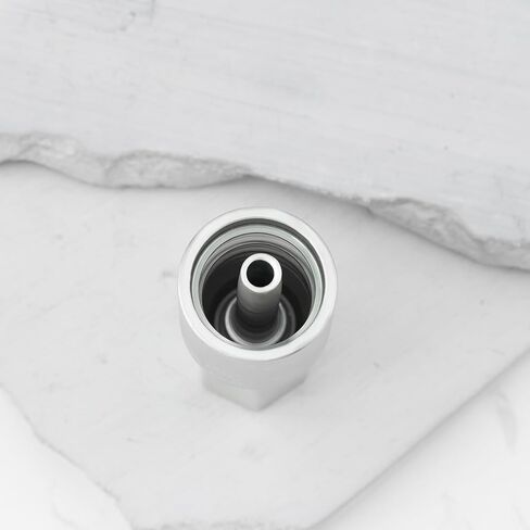 ECSiNG M14x1.5 to 1/4" Hose I.D Crimp On Hydraulic Fitting for Chinese Mini Excavator 55x33mm in Kuwait