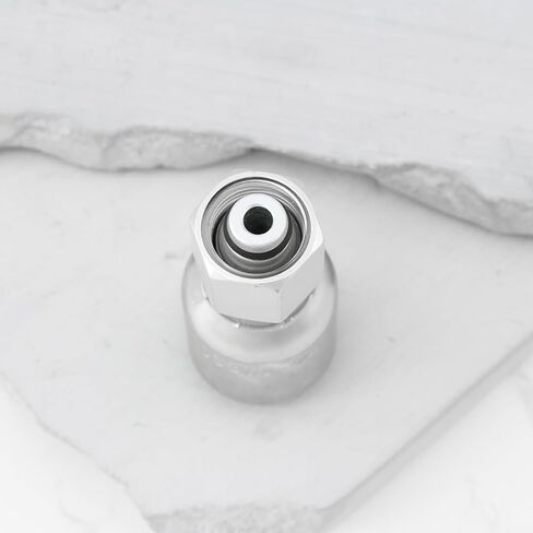 ECSiNG M14x1.5 to 1/4" Hose I.D Crimp On Hydraulic Fitting for Chinese Mini Excavator 55x33mm in Kuwait