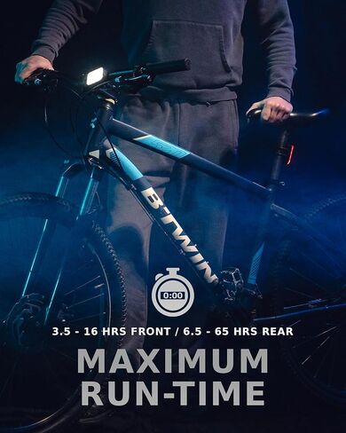 2026 NP-MAX Bike Lights Slim USB-C Rechargeable Front and Back Lights, Front & Rear Taillight Set, Bicycle Light Safety, Mini Bike Light LED, Ebike Riding Accessories, Waterproof, Visible Day & Night in Kuwait