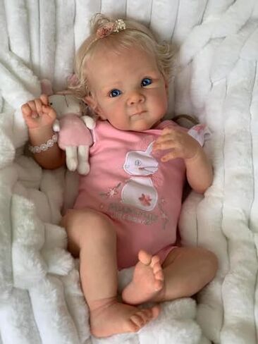 Rxdoll مقاومة للماء دمى الطفل دمى السيليكون كامل الجسم فينيل بوي 18 بوصة واقعية واقعية طفل الأطفال in Kuwait