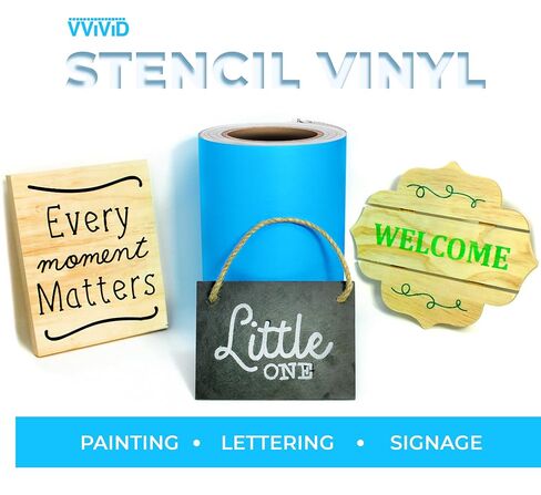 VViViD Blue Stencil Vinyl Masking Tape Roll Film with Anti-Bleed Technology (0.25" x 150ft) in Saudi Arabia