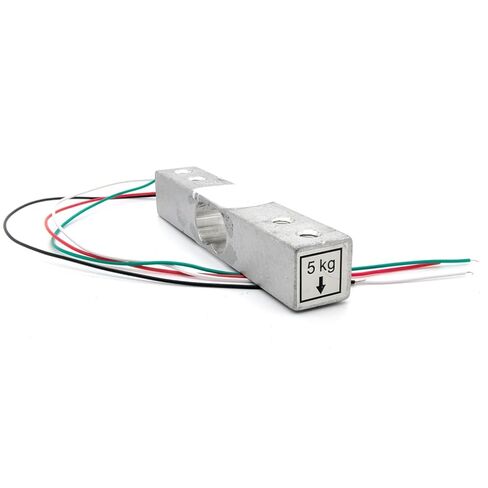 5Kg Straight Bar Load Cell with Hook – 4-Wire Strain Gauge Sensor for Weight, Force, and Pressure Measurement DIY(Aluminum Alloy) in Saudi Arabia