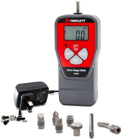مقياس القوة الرقمي Triplett FG100 (100 رطل)، مقياس السحب والدفع لاختبار التوتر والضغط in Saudi Arabia