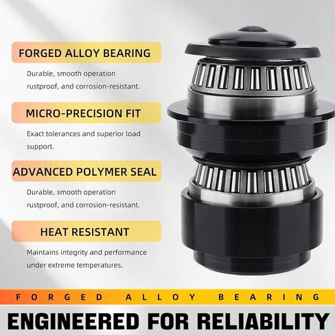 Motorcycle Headset Fork Bearing Kit for Surron Light Bee X/S Segway X160 X260, Upgraded OEM Pivot Bearing Assembly Steering Column Spacer Replacement Set, Dirt Bike Accessories in Saudi Arabia