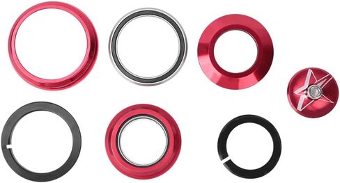 ‌44-56mm Aluminum Alloy Bike Headset - Universal Front Fork Stem Headset Replacement Accessory for 28.6mm Forks in Saudi Arabia