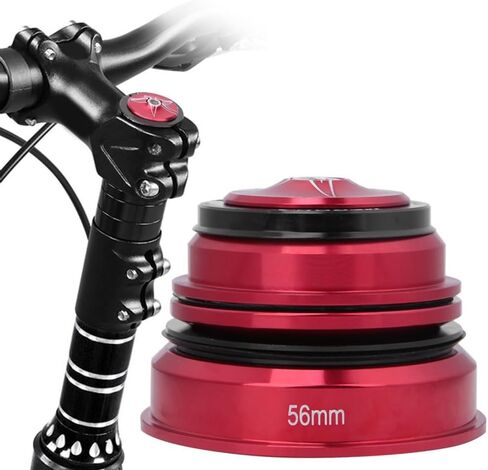 ‌44-56mm Aluminum Alloy Bike Headset - Universal Front Fork Stem Headset Replacement Accessory for 28.6mm Forks in Saudi Arabia